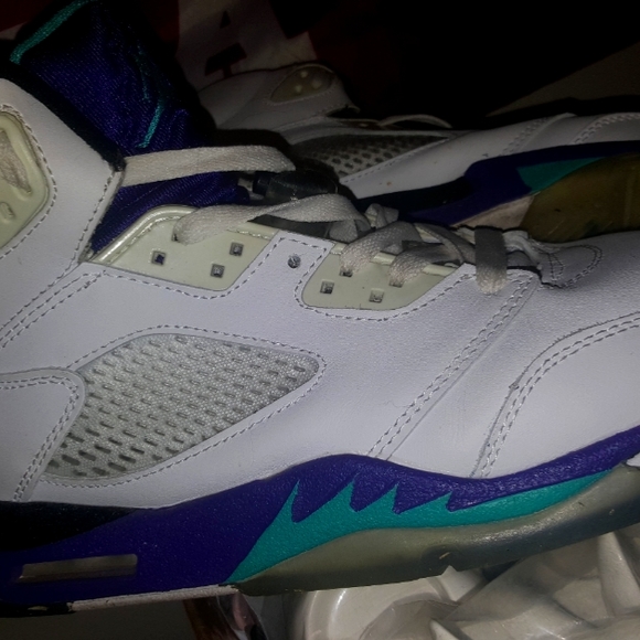 Retro Jordan 5 Grapes Men's size 13 - Picture 2 of 13